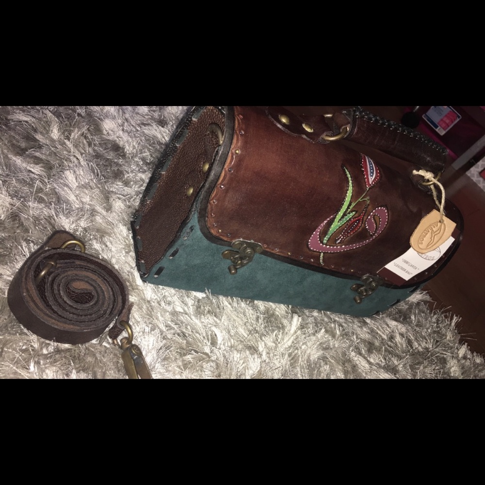 Handmade leather bag